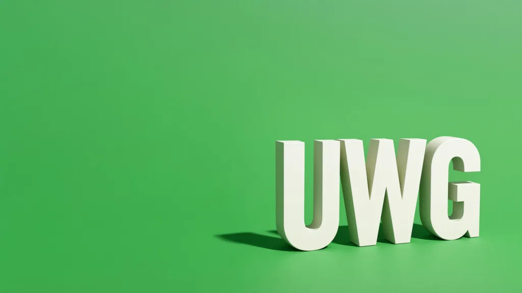 Änderungen im Wettbewerbsrecht, UWG, Rechtsanwalt