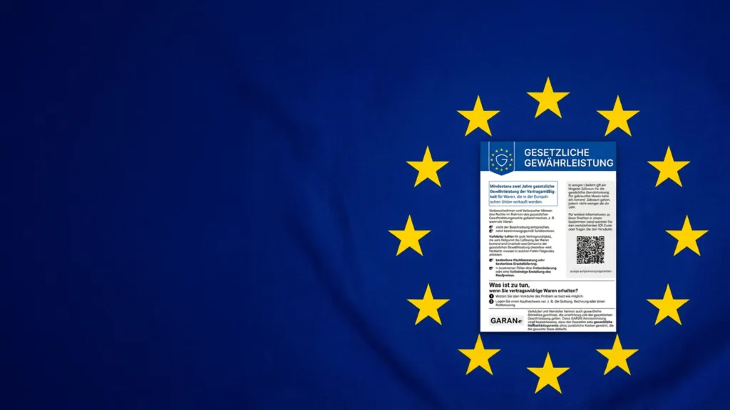 Garantiewahnsinn der EU, Neue Informationspflichten im E-Commerce, Rechtsanwalt